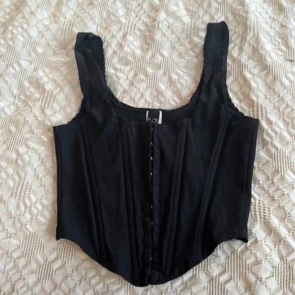 Windsor Tops - Black corset top